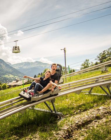 Luge 4S à côté de Combloux