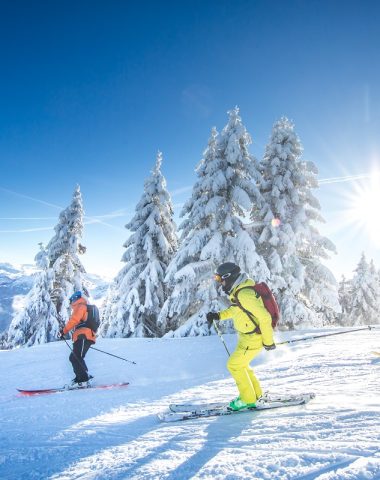 group skiers