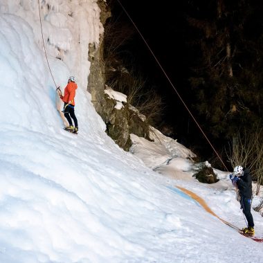 Escalada en hielo Combloux