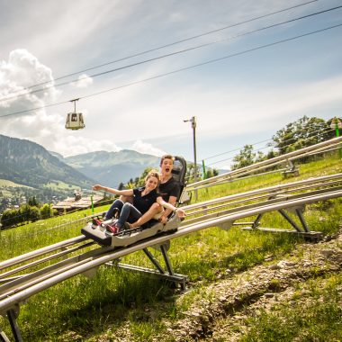 Descente en luge 4S Combloux